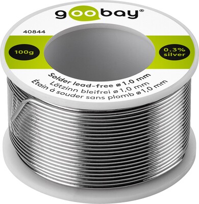 Cín pájkovací o priemere 1mm 100g špulka - bezolovnatý