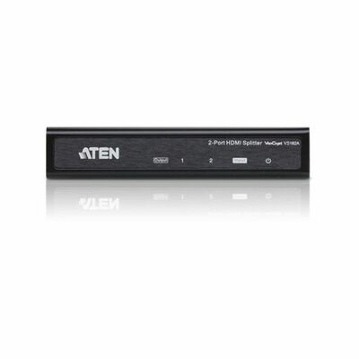Video distribútor/splitter HDMI 1IN/2OUT UHD 4K (30Hz), čierny