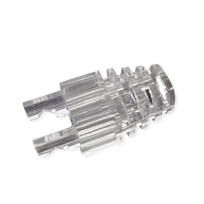 Krytka na easy-pass-through konektor RJ45, max ø6.5mm, priehľadný, 10ks/bal