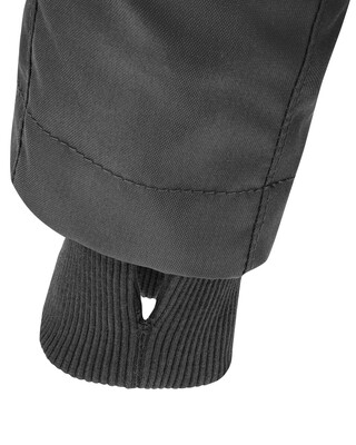 Vetrovka MODERN-THERM s kapucňou, dámska, zateplená, čierna, XXL