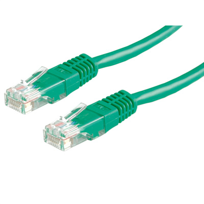 UTP Patchkábel 10m cat.6, zelený, CCA