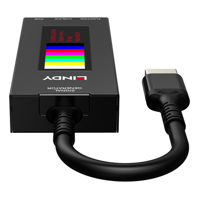 Profesionálny generátor testovacieho HDMI 2.1 signálu s LCD displejom, 8K@30 Hz, 40Gb/s, USB-C