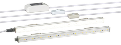 LED svietidlo, magnetické s pohybovým senzorom a vypínačom, do 19" rozvádzača, 4W
