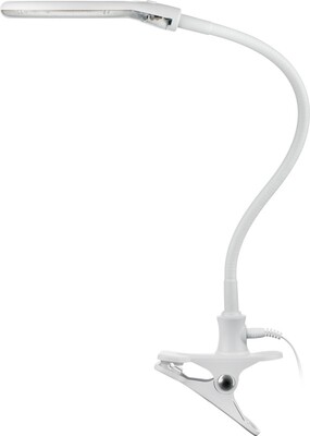 Stolná lupa s LED podsvietením, s úchytom na "štipec", zväčšenie 1.75x, biela