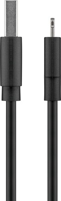 Kábel USB "Lightning" pre Apple, 0.5m, High Speed, čierny
