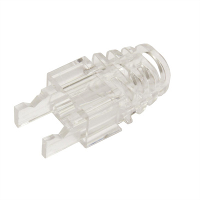 Krytka na easy-pass-through konektor RJ45, max ø6.5mm, priehľadný, 10ks/bal
