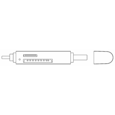 Čítačka USB 3.0 (Konektor USB A + USB Typ C) SD / SDHC / MicroSD, čierna