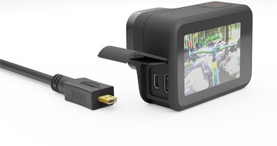 Kábel HDMI/HDMI micro M/M 1m, High Speed+Eth, 4K@60Hz, HDMI 2.0, 10.2G, pozl. konektor, čierny