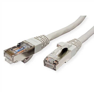 S/FTP (PiMF) Patchkábel LSOH 5m cat.7, sivý, Cu