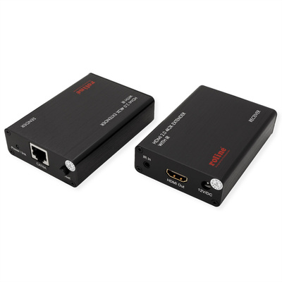 Predĺženie HDMI cez TP do 30m, IR, 4K@60Hz, 18G