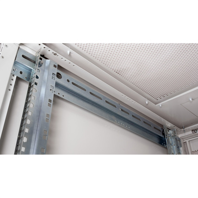 19" Rack na podlahu 47U, 2194x600x1000mm (HxWxD), PRO, sivý