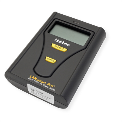 Tester siete LAN, Multi-Network, s LCD displayom, RJ45, so sledovacou sondou (LANsmart Pro), HOBBES