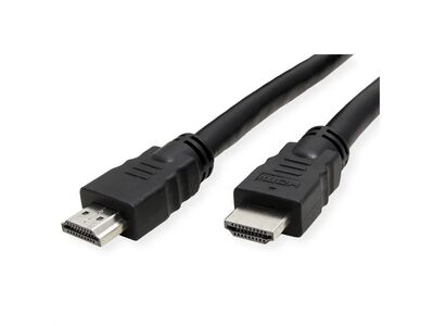 Kábel HDMI M/M 15m, High Speed+Eth, 4K@30Hz, HDMI 1.4, čierny