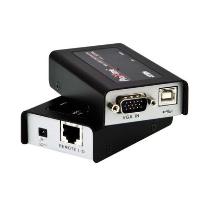 Predĺženie KVM cez TP na 100m, VGA, USB
