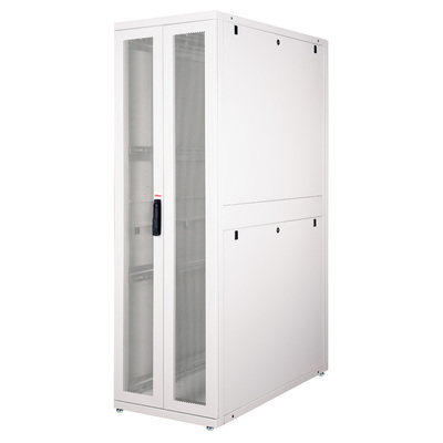 19" Rack na podlahu 42U, 1970x600x1200mm (HxWxD), PRO, sivý