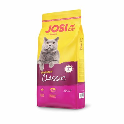 Krmivo pre mačky JOSICAT STERILISED CLASSIC, pre dospelé sterilizované mačky, 10kg