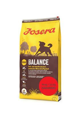 Krmivo JOSERA BALANCE 20/8, na posilnenie vitality, pre staršie alebo menej aktívne psy, 10 + 2.5kg