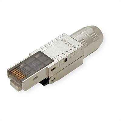 Konektor 8/8 RJ45 cat.6a, 10Gbit, na drôt aj lanko, montáž bez klieští AWG 22-27