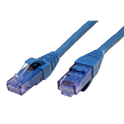 UTP Patchkábel LSOH 1.5m cat.6a, modrý, Cu, Component Level