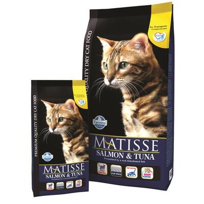Krmivo pre Mačky - FARMINA N&D LG 32/11, MATISSE Losos a tuniak, pre dospelé mačky, 10kg