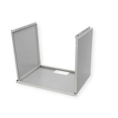 19" Rack na stenu 9U, sivý, 460x540x400 mm (HxWxD), RAL7035, BASIC