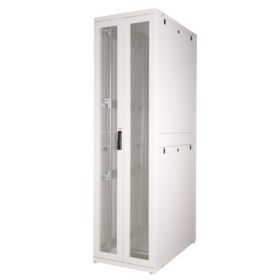 19" Rack na podlahu 47U, 2194x600x1000mm (HxWxD), PRO, sivý