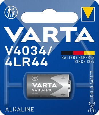 Batéria VARTA Alkalická 4LR44 6V 100mAh (PX28A 4034) 1BL