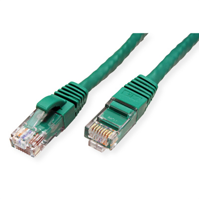 UTP Patchkábel 5m cat.6a, zelený, Cu