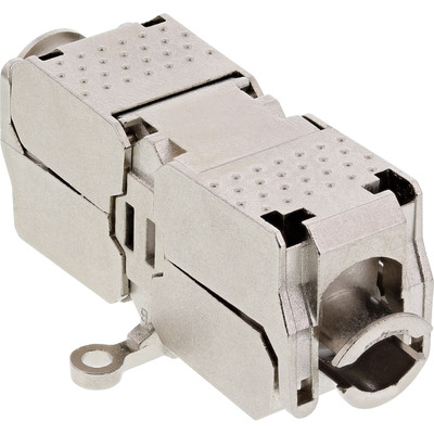 Spojka Keystone cat.6a, AWG22-AWG24 beznástrojový (toolless), s montážnym úchytom