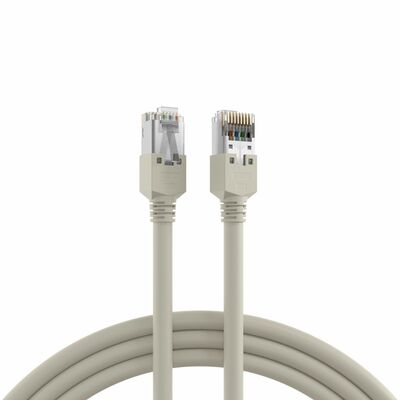 S/FTP Patchkábel LSOH 25m cat.5e, sivý, Cu, Draka UC300 s TM11