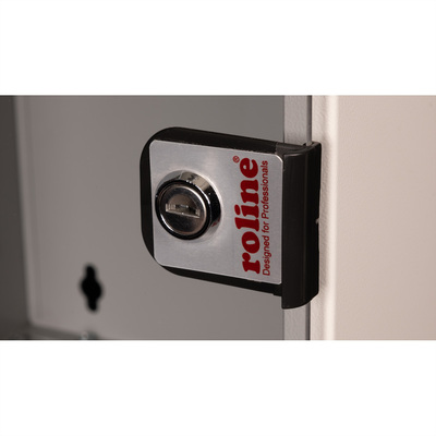 10" Rack na stenu 9U, sivý, 464x312x300 mm (HxWxD), RAL7035