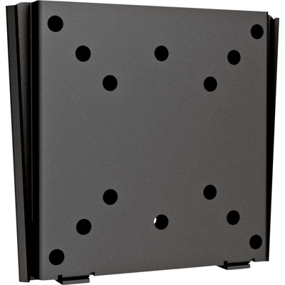 Držiak pre monitor na stenu, max 30kg, slim profil 15mm, VESA 50/75/100, čierny