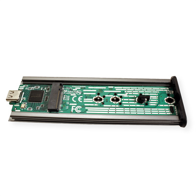 Externý box / Adaptér USB 3.2 Gen 2x2 Typ C na NVMe M.2 SSD HDD (M-key), 20Gbps, sivý