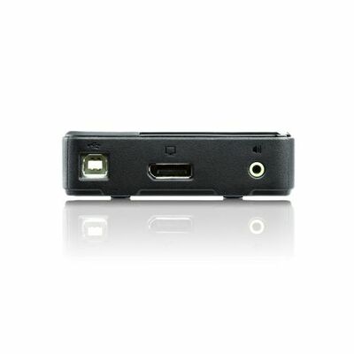 KVM switch/prepínač 2PC, DisplayPort, USB hub, audio