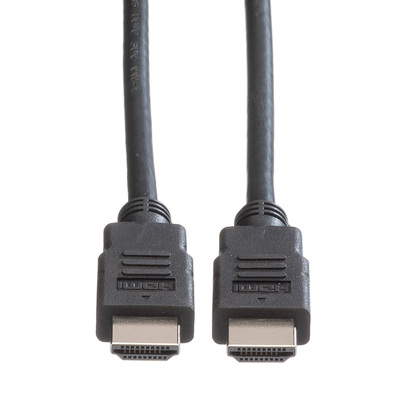 Kábel HDMI M/M 5m, High Speed+Eth, 4K@30Hz, HDMI 1.4, čierny, LSOH