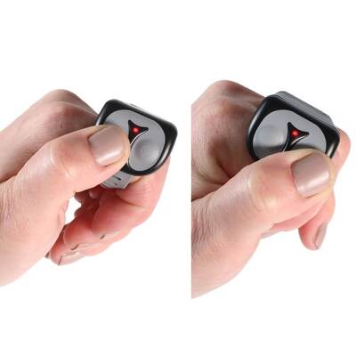 Elektronický obojok EDGE 650R, stredné a väčšie plemená, 2.5cm/max 75cm, čierny, s ovládačom na prst