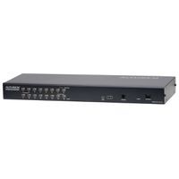 Kábel pre KVM prepínače DB25 - DB25 M/F 15m, Daisy Chain, čierny
