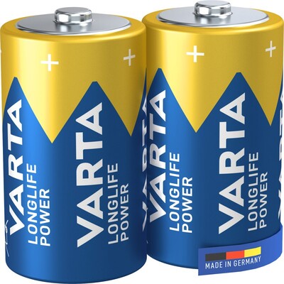 Batéria VARTA Longlife Power Alkalická D Mono (2ks) 1.5V (LR20) 2BL