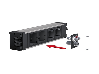 Modul pre BACHMANN, HDMI + VGA + 3.5mm stereo jack, F/F, 0.2m, čierny