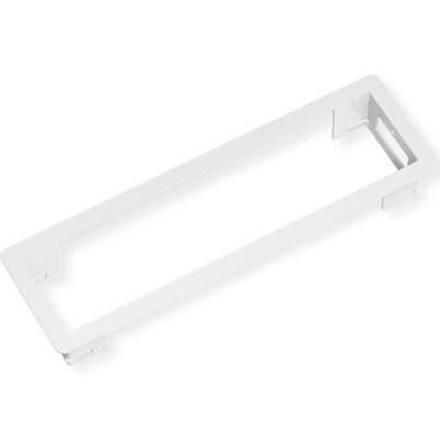 Power Frame rámik 3 pozície, 241x73x36mm, oceľ, biely