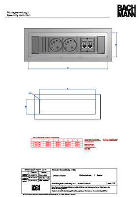 Power Frame rámik 6 pozície RAL9006 striebornosivý