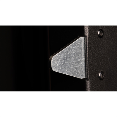 19" Rack na stenu 20U, čierny, 996x600x600mm (HxWxD), RAL9005, PRO, otočný (2-dielny)