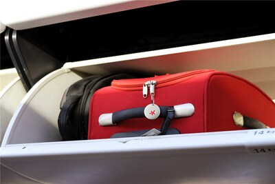 Tracker eTag, kompatibilný s Apple's Find My, biely