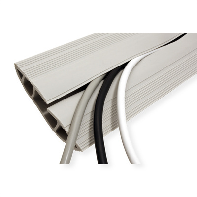 Káblový tunel na káble prechodová lišta 3000x83mm, DATAFLEX, PVC, sivý