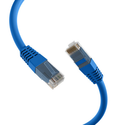 UTP Patchkábel LSOH 2m cat.6, modrý, CCA