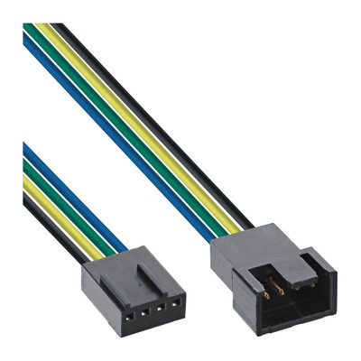 Kábel napájací interný FAN 4pin F/M, predlžovací, 30cm
