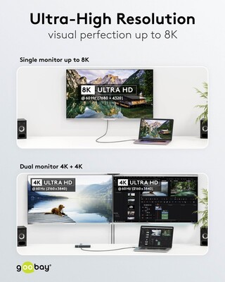 Kábel USB 4 Gen 3x2, Typ C CM/CM 0.5m, 40Gbps, PD 240w 48V5A, oplet, čiernosivý