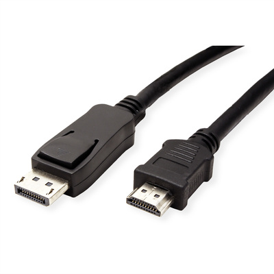Kábel DisplayPort na HDMI M/M 2m, jednosmerný, max. 1920x1200@60Hz, čierny