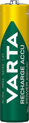 Batéria VARTA RTU nabíjacia AAA (4ks) 1.2V 800mAh NiMH (HR03 56703) 4BL