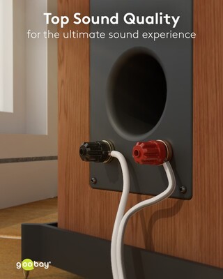Reproduktorový kábel audio 2x2.5mm², 100m, pomedený, transparentný